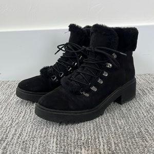 Black boots., size 10